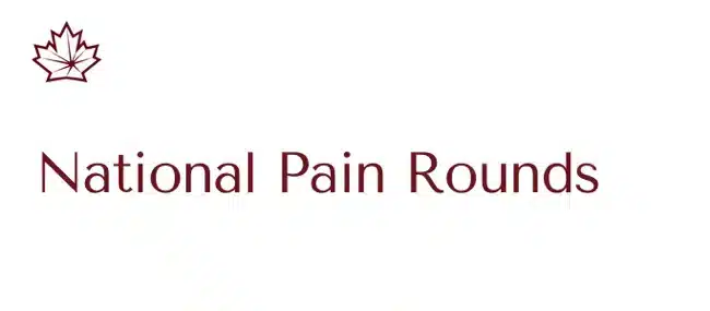 Canadian Pain Society - National Pain Rounds