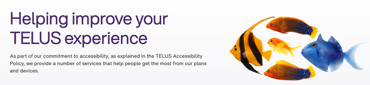 Telus Accessible rate plans